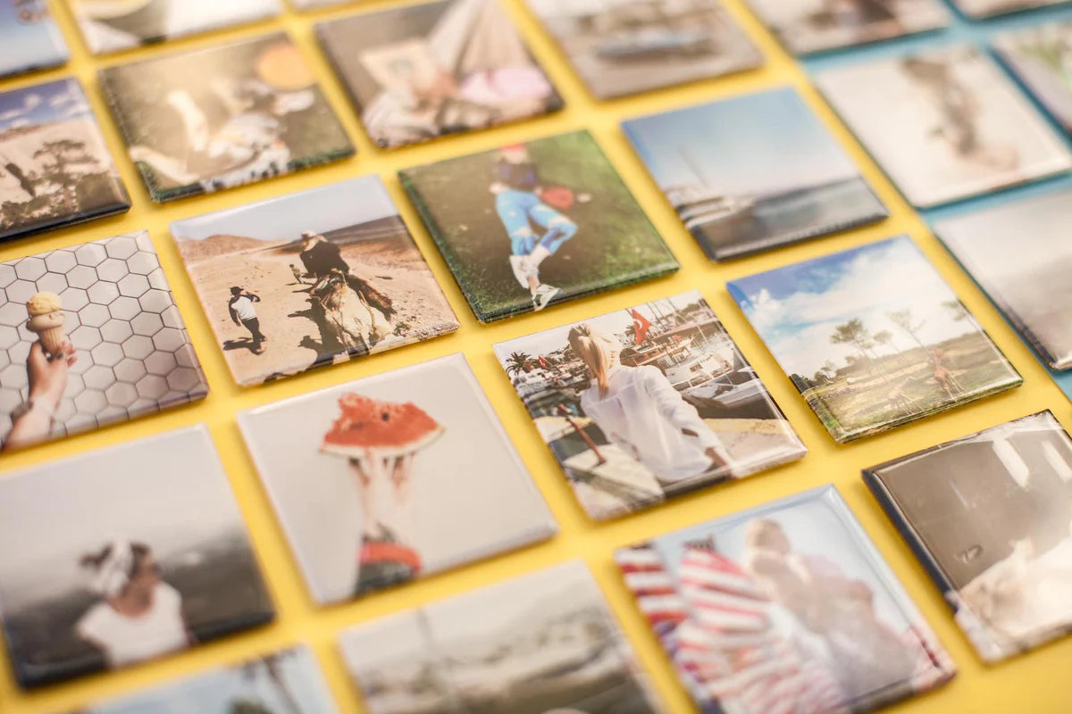 Custom Photo Magnets (9 pcs set)